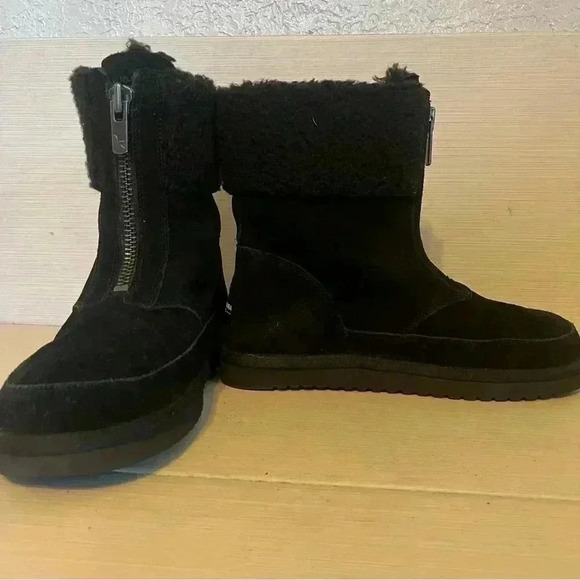 Koolaburra by Ugg Faux Fur Zip Up Boots - Picture 5 of 8